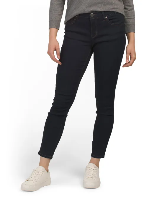

Джинсы скинни с шелковистой гладкой лодыжкой 1822 Denim, цвет Rinse