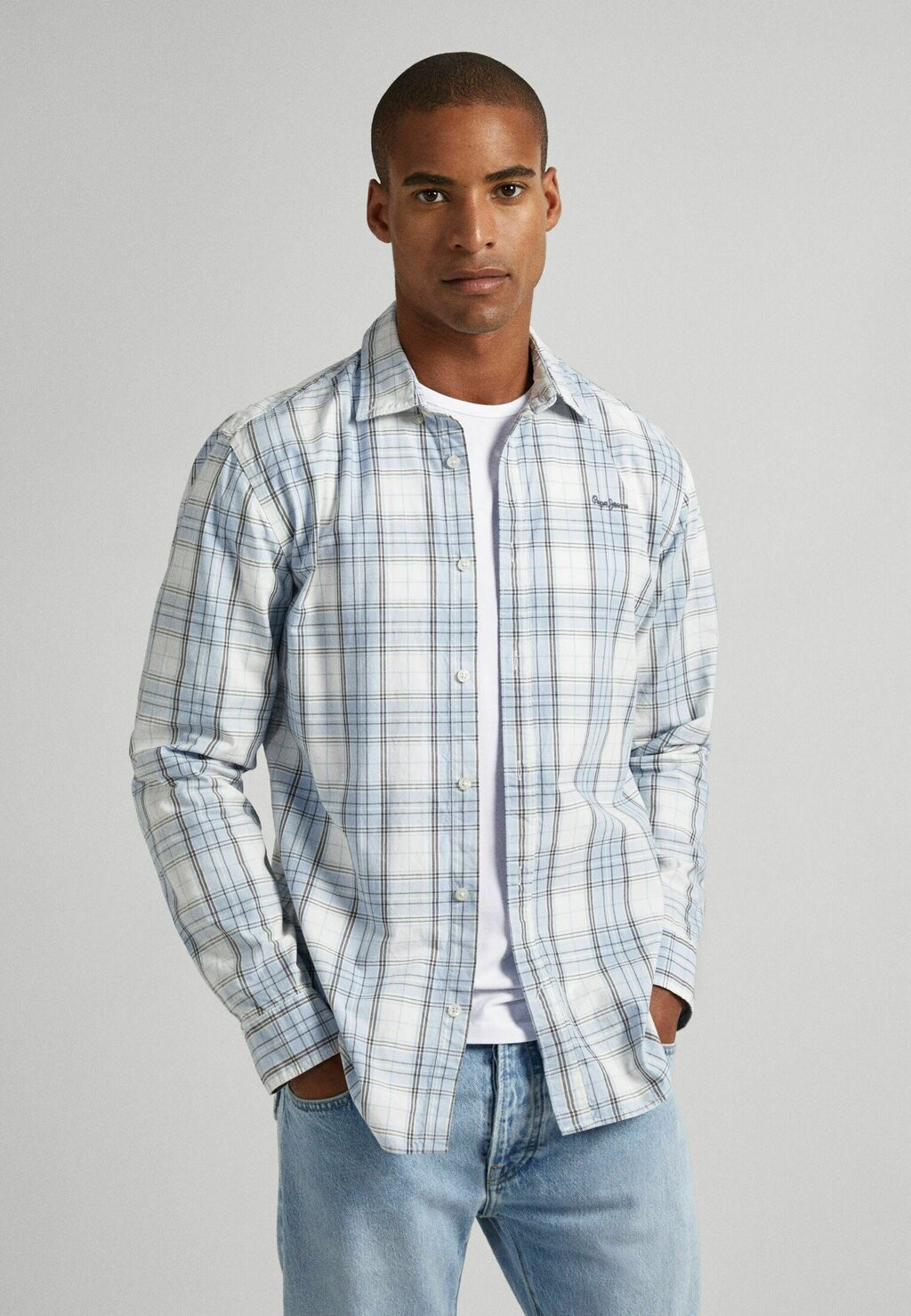 

Рубашка Count Pepe Jeans, цвет bleach blue