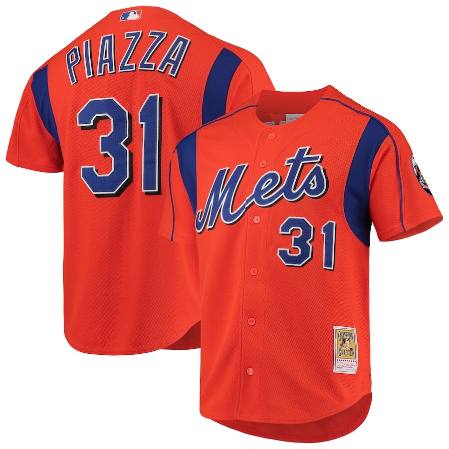 

Джерси Mitchell & Ness New York Mets, оранжевый