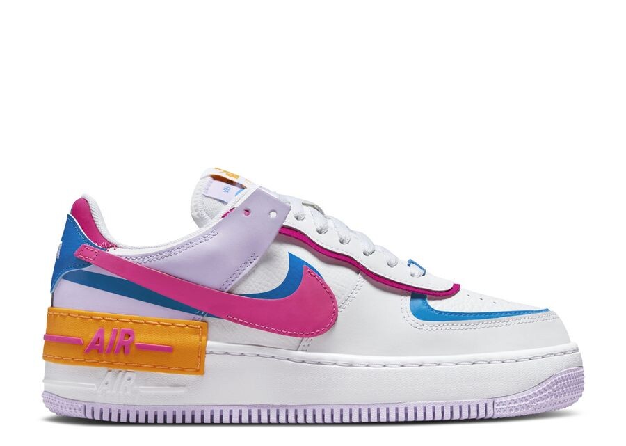 

Кроссовки Nike Wmns Air Force 1 Shadow, цвет 90s Multi Color
