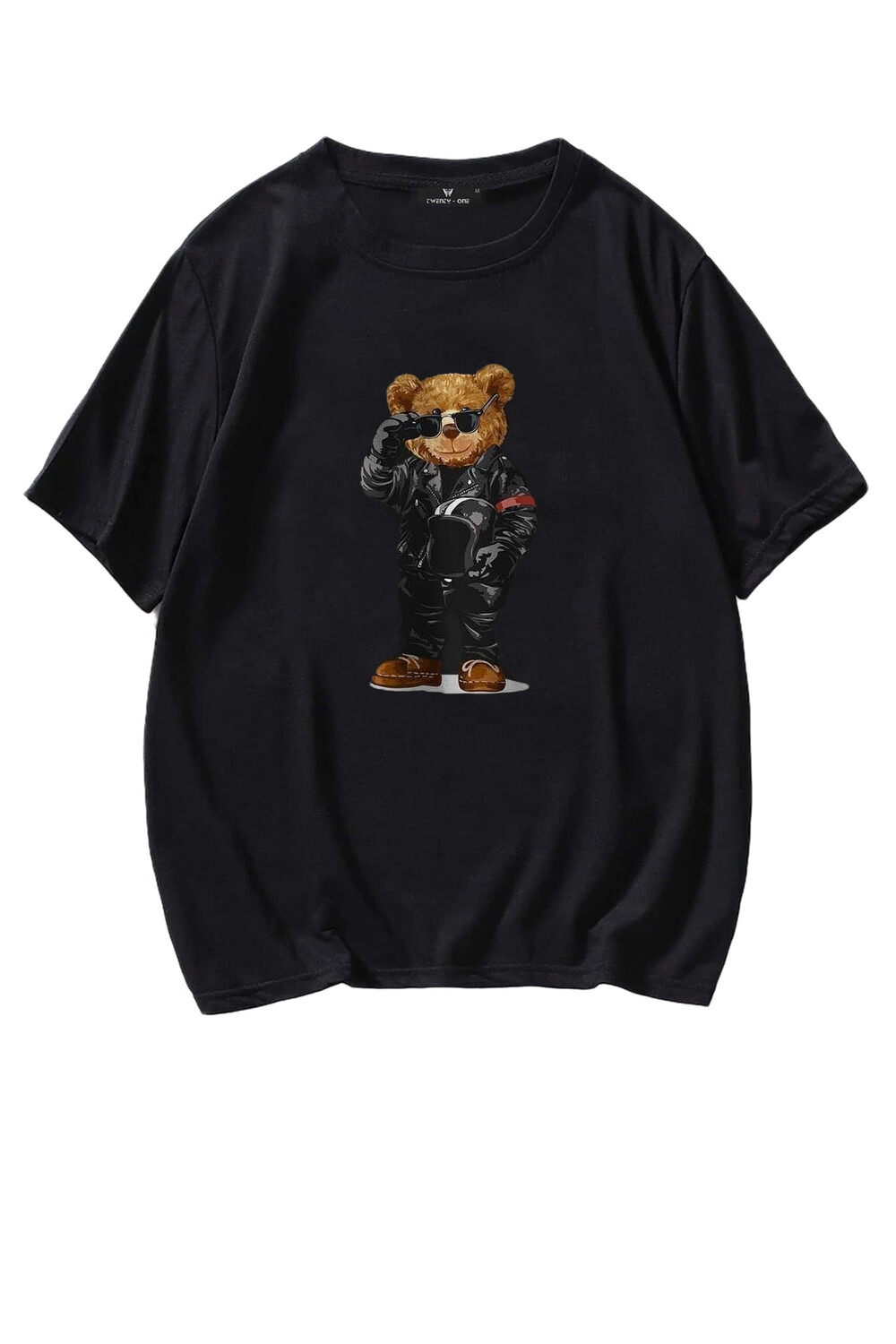

Мотоциклетная футболка Cool Bear Teddy Bear Know, черный