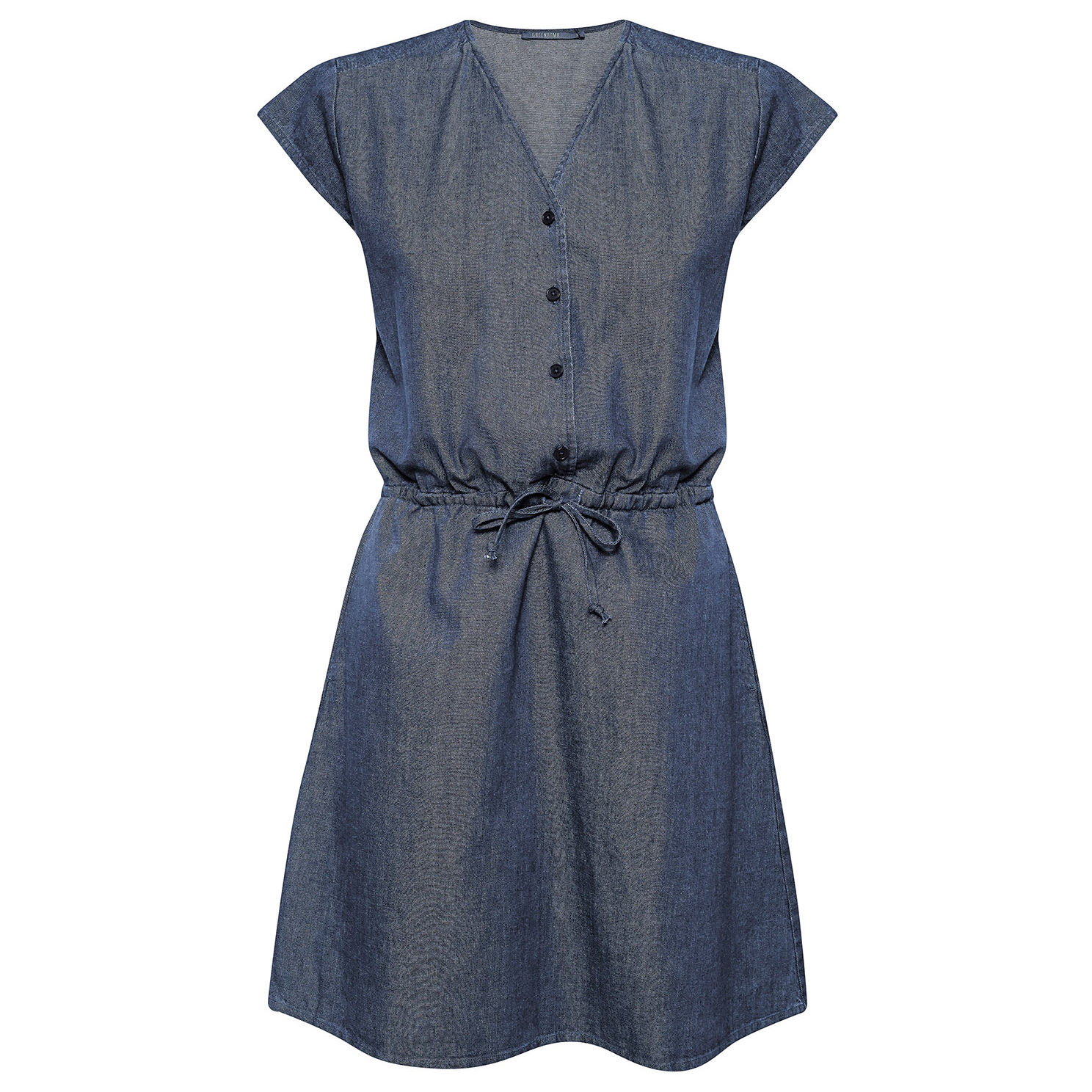 Платье Greenbomb Women's Blues Dress, цвет Light Denim