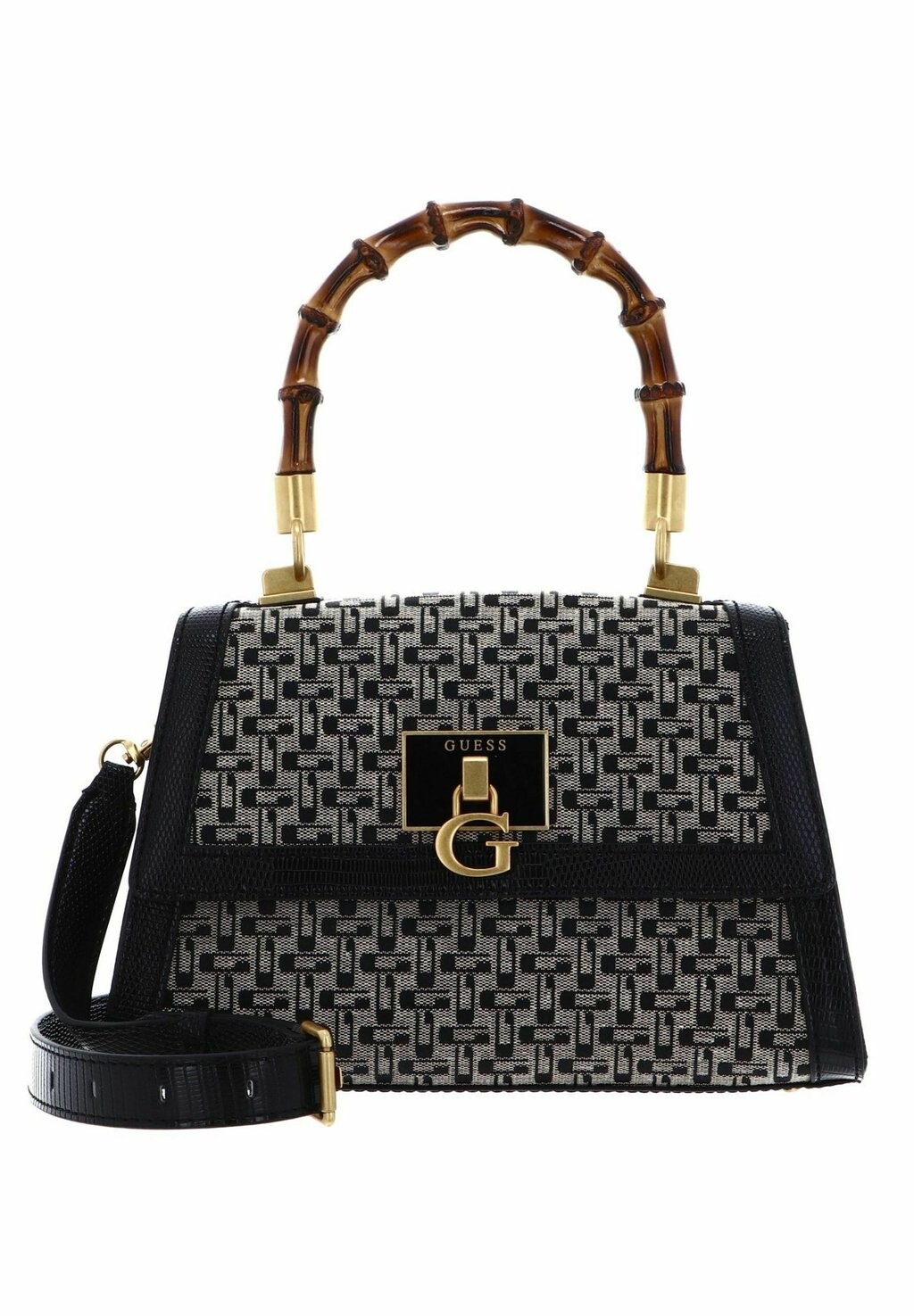 

Большая сумка Guess с логотипом, черный