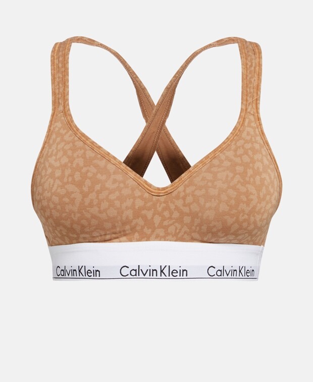 

Мягкий бюстгальтер Calvin Klein Underwear, коричневый