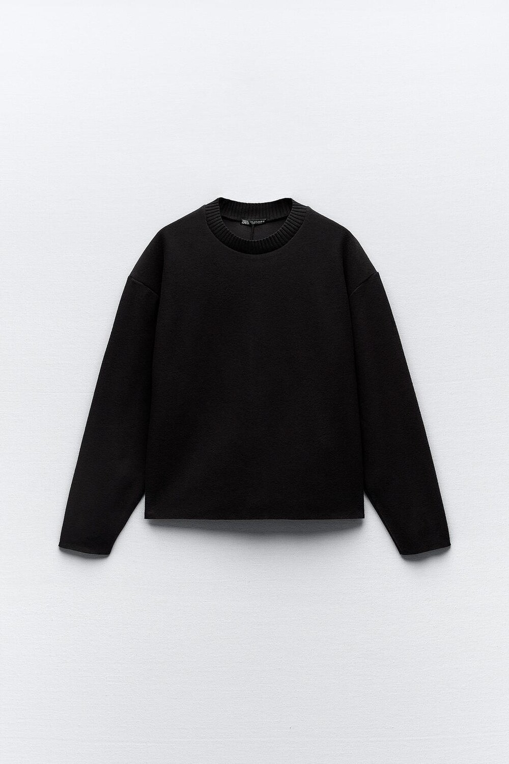 

Мягкий свитер ZARA, черный