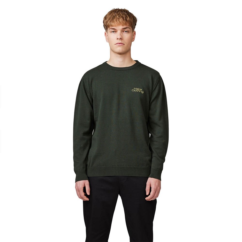 

Свитер Makia Emil Knit O Neck, зеленый