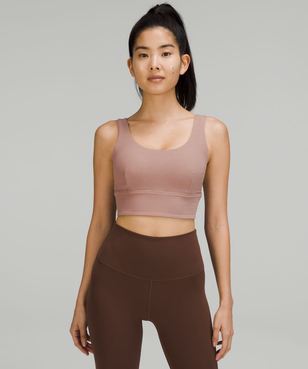 

Спортивный бюсгальтер Lululemon, роза