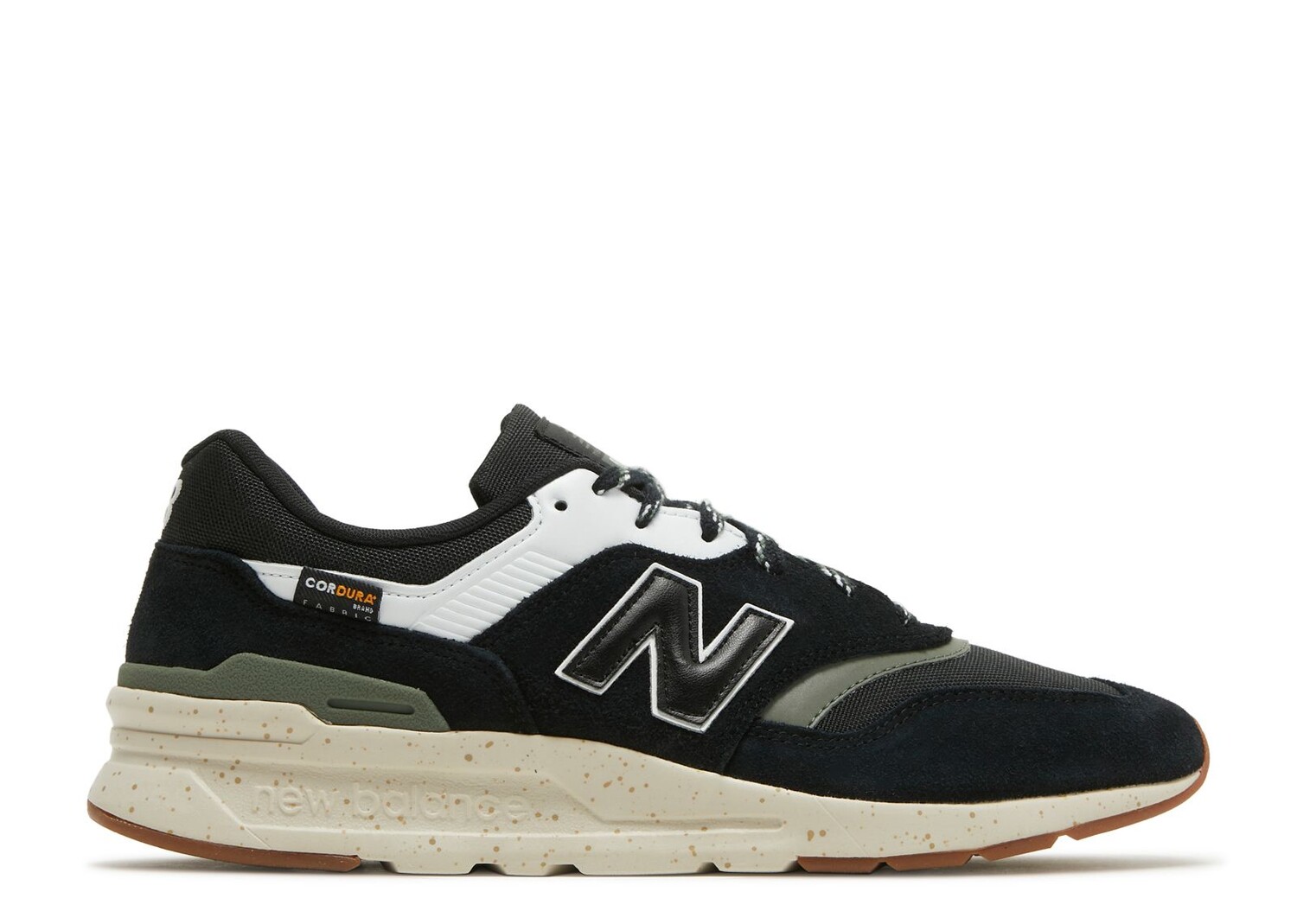 Кроссовки New Balance 997H 'Black Norway Spruce', черный клавиатура для ноутбука samsumg ba75 03248c черная с черным топкейсом