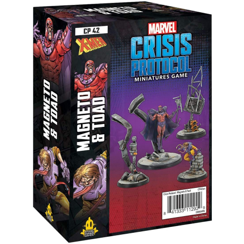 Фигурки Marvel Crisis Protocol: Magneto And Toad цена и фото