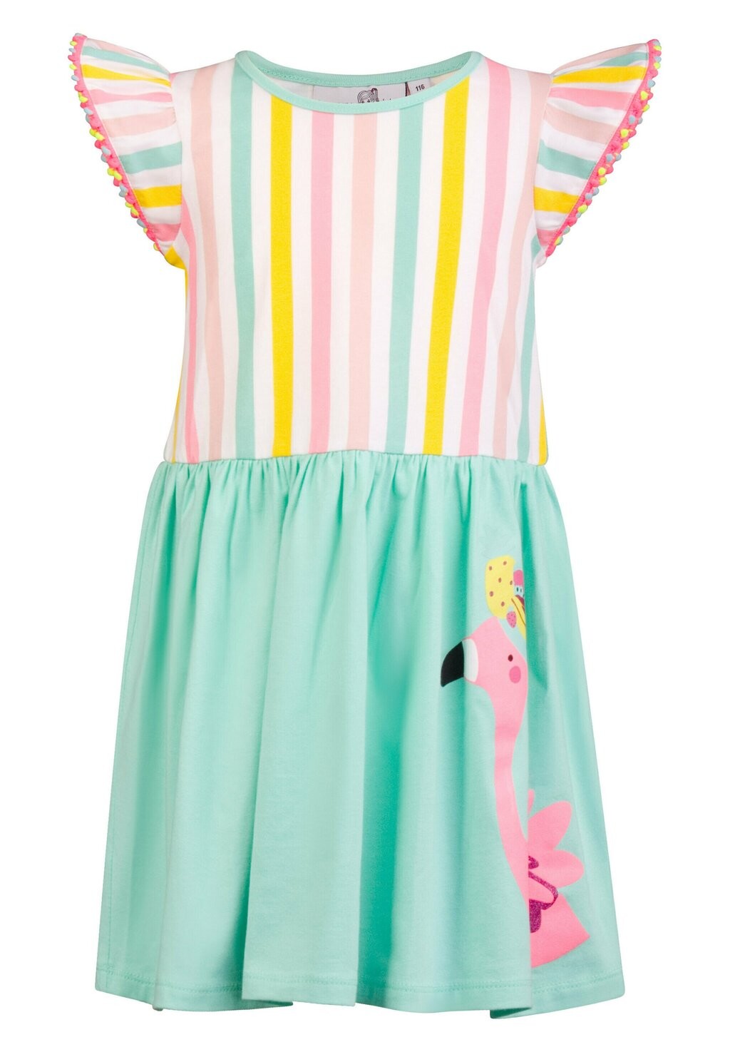 

Трикотажное платье MIT FLAMINGO happy girls, цвет türkis