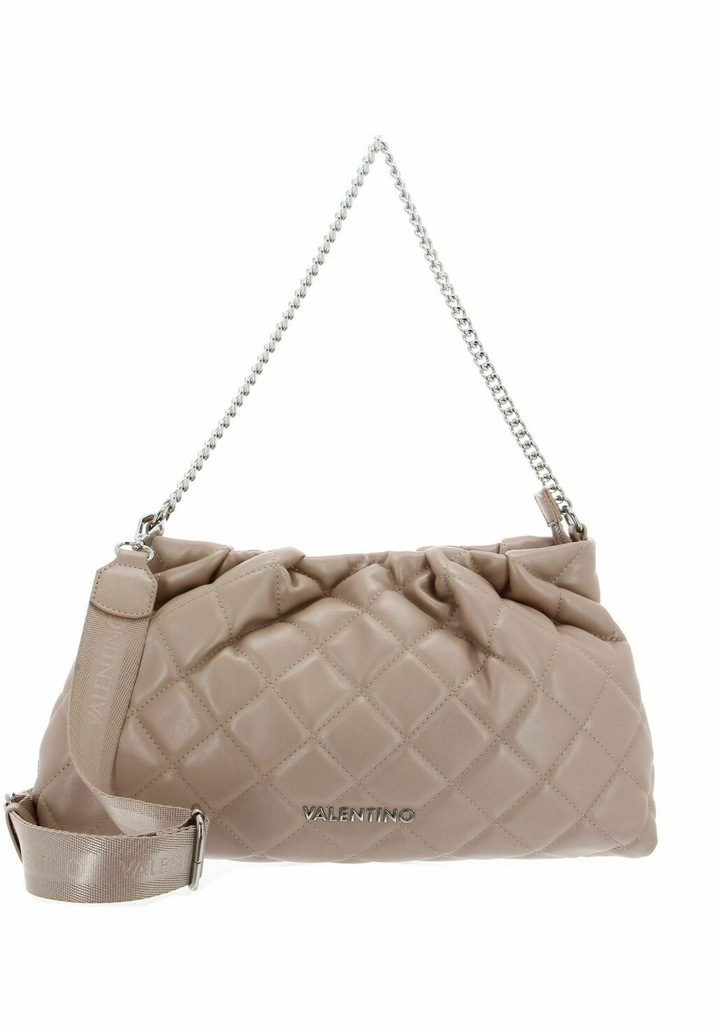 

Сумка через плечо Valentino с цепочкой, бежевый