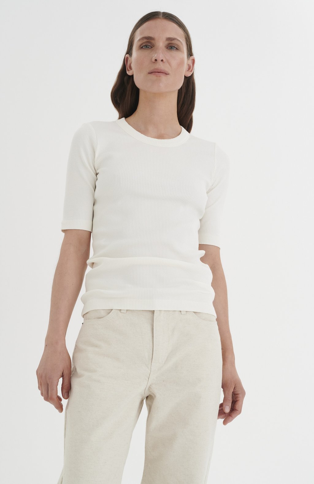 Базовая футболка InWear футболка базовая rena v inwear цвет white
