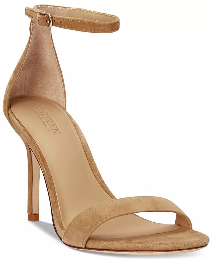 

Женские классические сандалии Allie с ремешком на щиколотке Lauren Ralph Lauren, бежевый