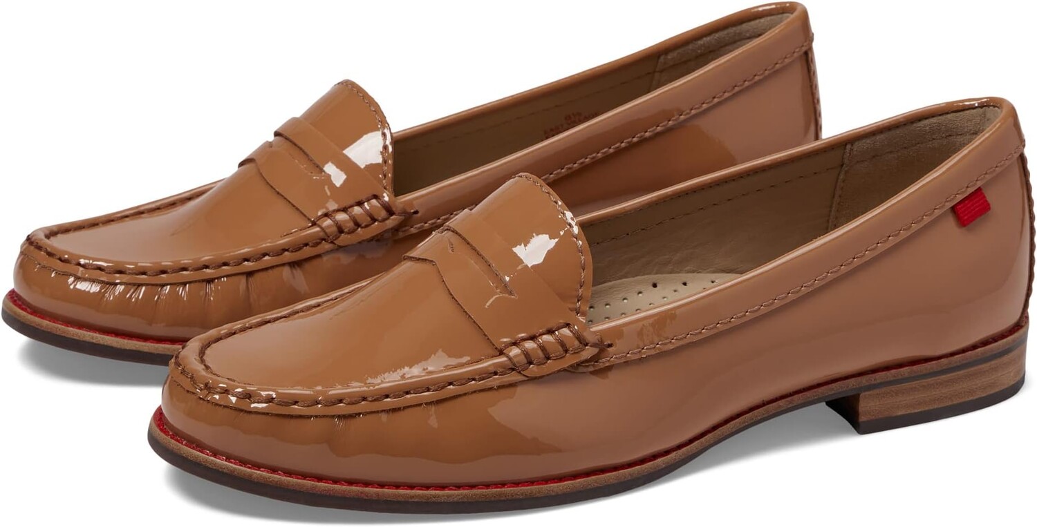 

Лоферы East Village Marc Joseph New York, цвет Camel Soft Patent