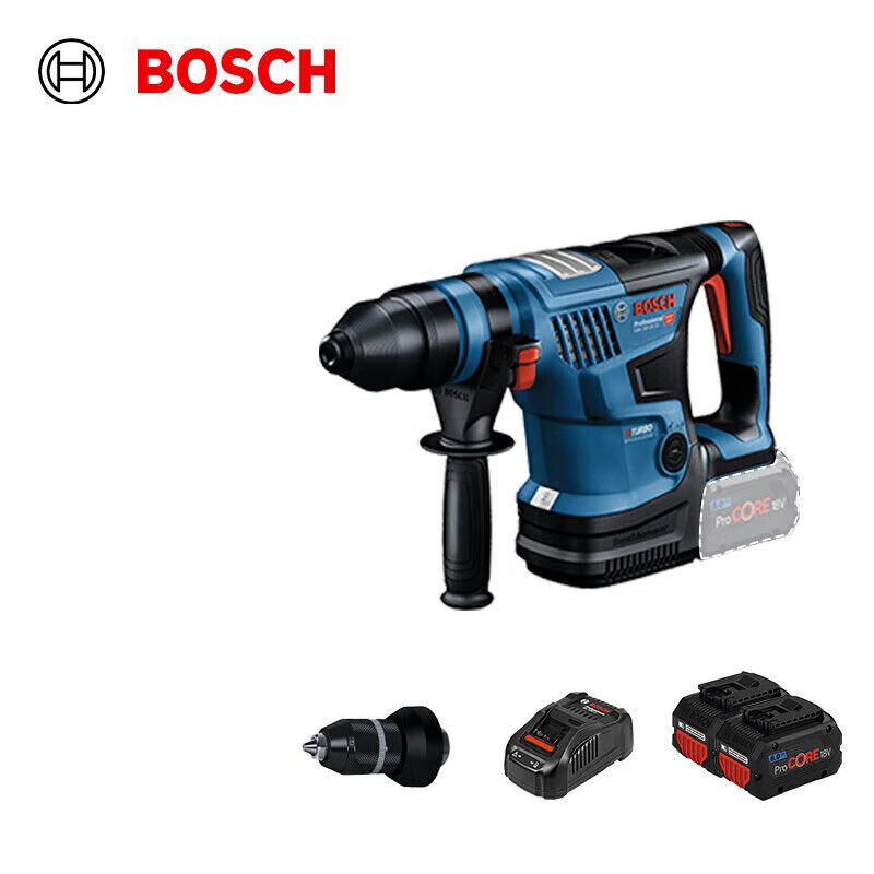 Перфоратор Bosch GBH18V-36 + два аккумулятора 8.0Ah, зарядное устройство