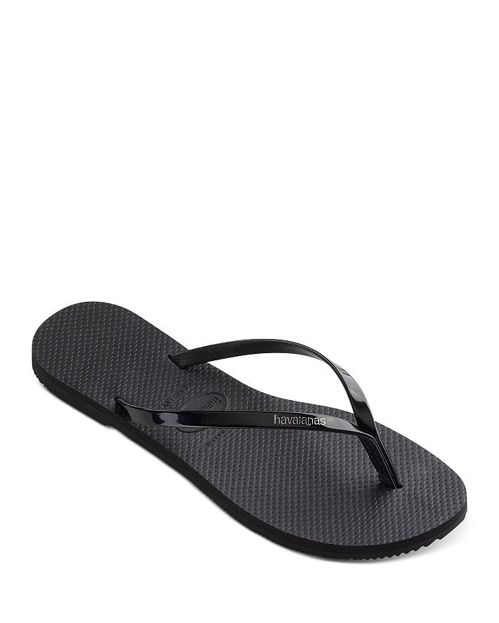 

Женские узкие шлепанцы You Metallic havaianas