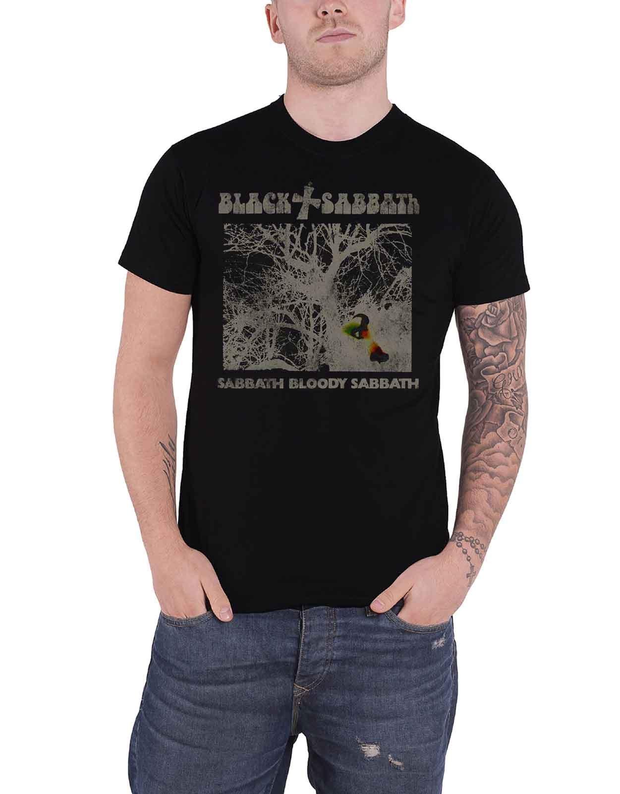 Винтажная футболка Sabbath Bloody Sabbath Black Sabbath, черный black sabbath – sabbath bloody sabbath lp
