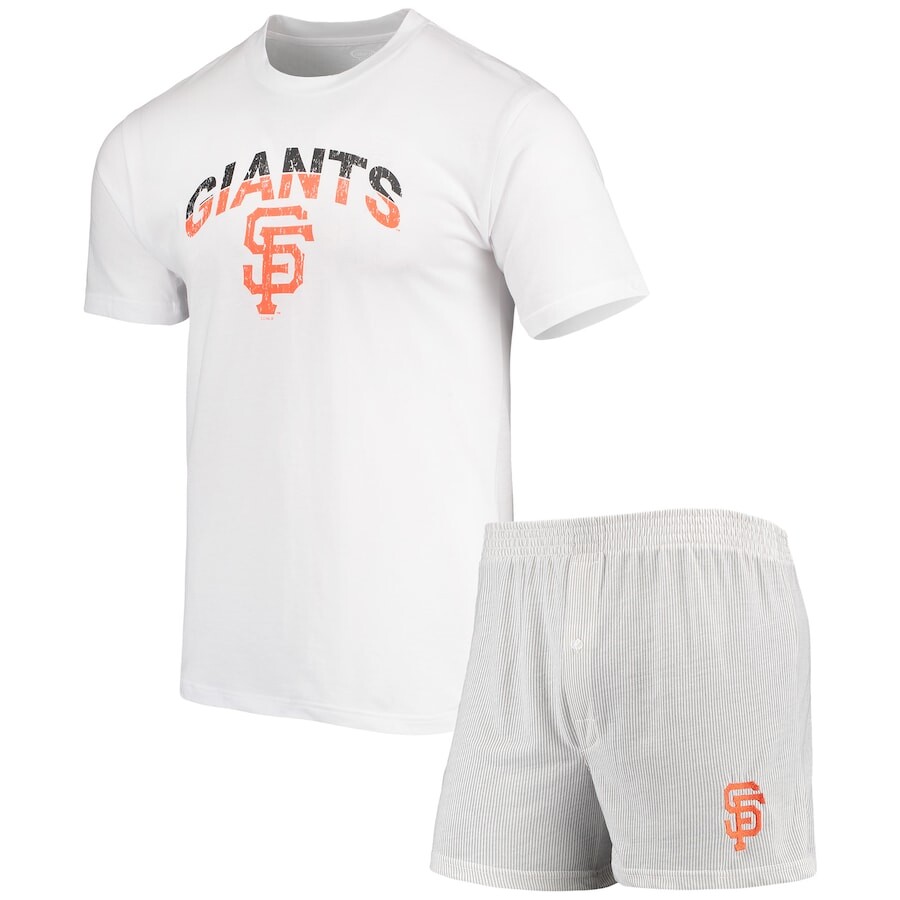 

Пижамный комплект Concepts Sport San Francisco Giants, белый