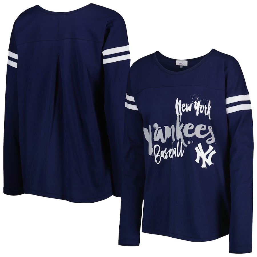 

Футболка с длинным рукавом Touch New York Yankees, нави