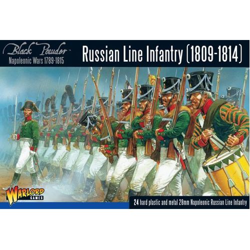 фигурки british line infantry regiment warlord games Фигурки Napoleonic Russian Line Infantry (1809-1814) Warlord Games