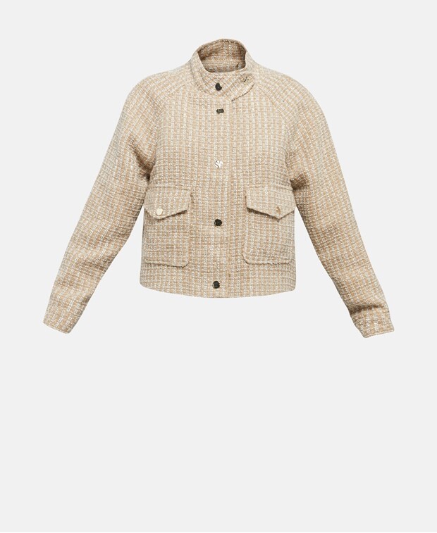 

Элегантная куртка S.Oliver Black Label, бежевый