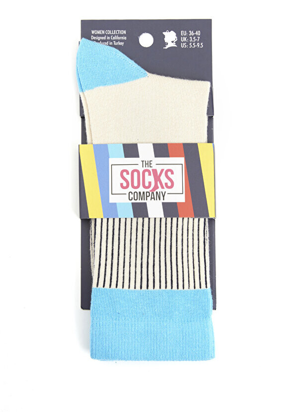 

Женские носки с цветными блоками The Socks Company