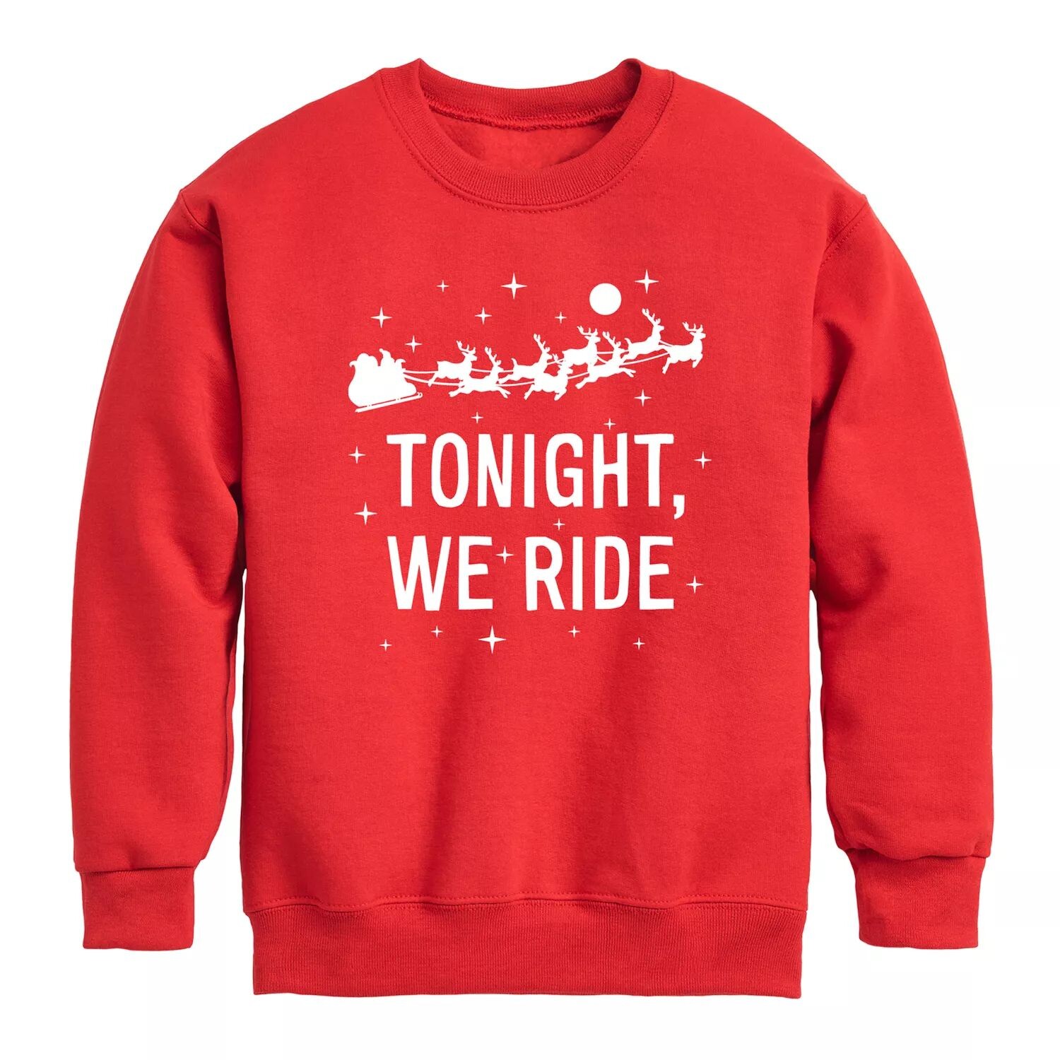 

Флисовый топ с рисунком Tonight We Ride Sleigh для мальчиков 8–20 лет Licensed Character