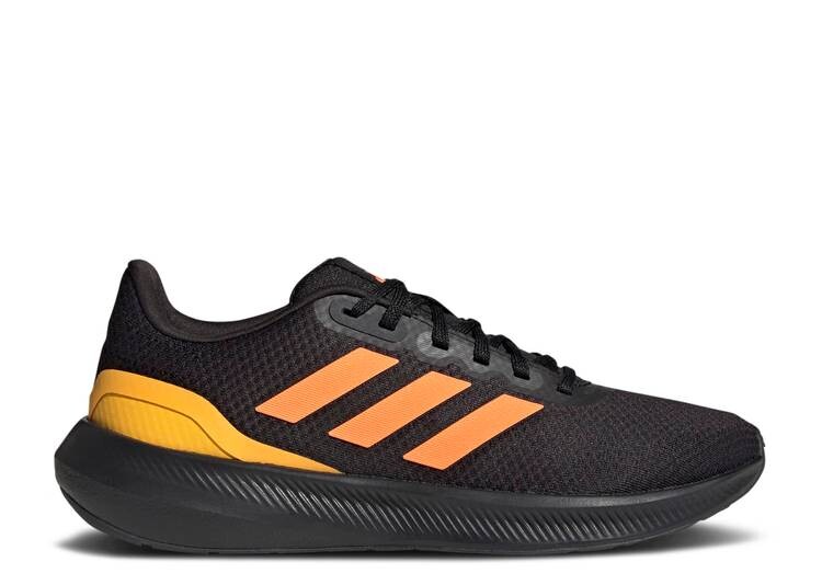

Кроссовки Adidas RUNFALCON 3.0 CLOUDFOAM LOW 'BLACK SCREAMING ORANGE', черный