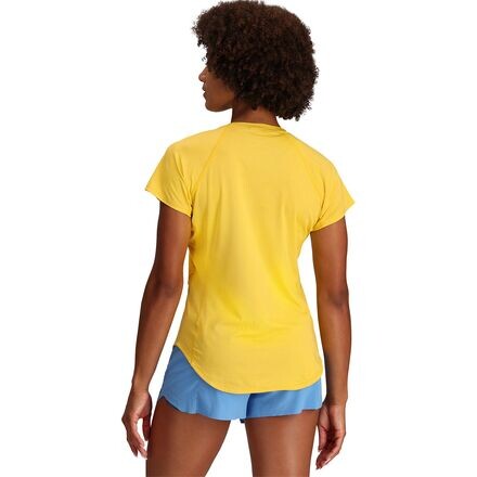

Топ с короткими рукавами Argon — женский Outdoor Research, цвет Lemon