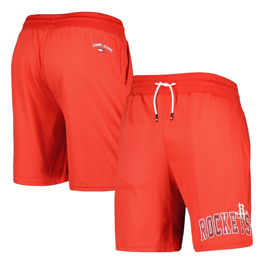

Шорты Tommy Jeans Houston Rockets, красный