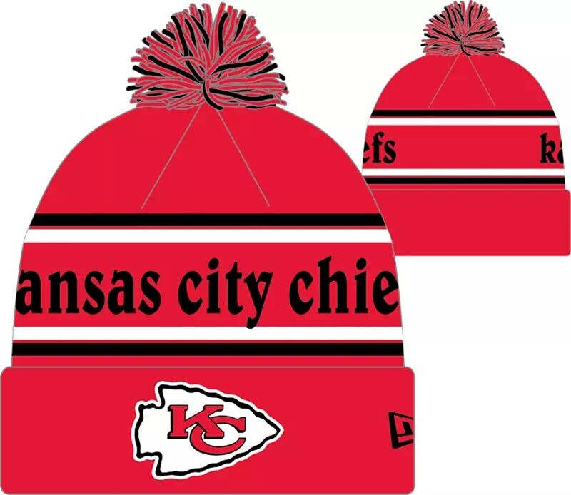 

Вязаная шапка New Era Youth Kansas City Chiefs Marques