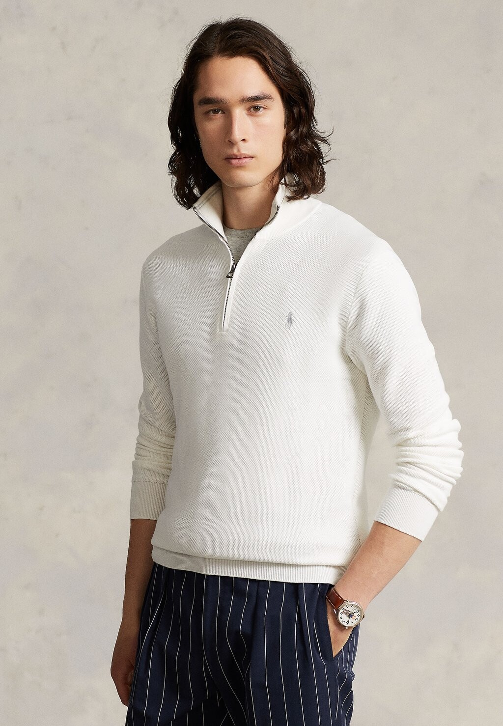 

Свитер С ДЛИННЫМ РУКАВОМ Polo Ralph Lauren, белый