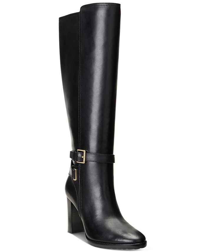 

Женские классические ботинки Manchester с пряжками Lauren Ralph Lauren, черный