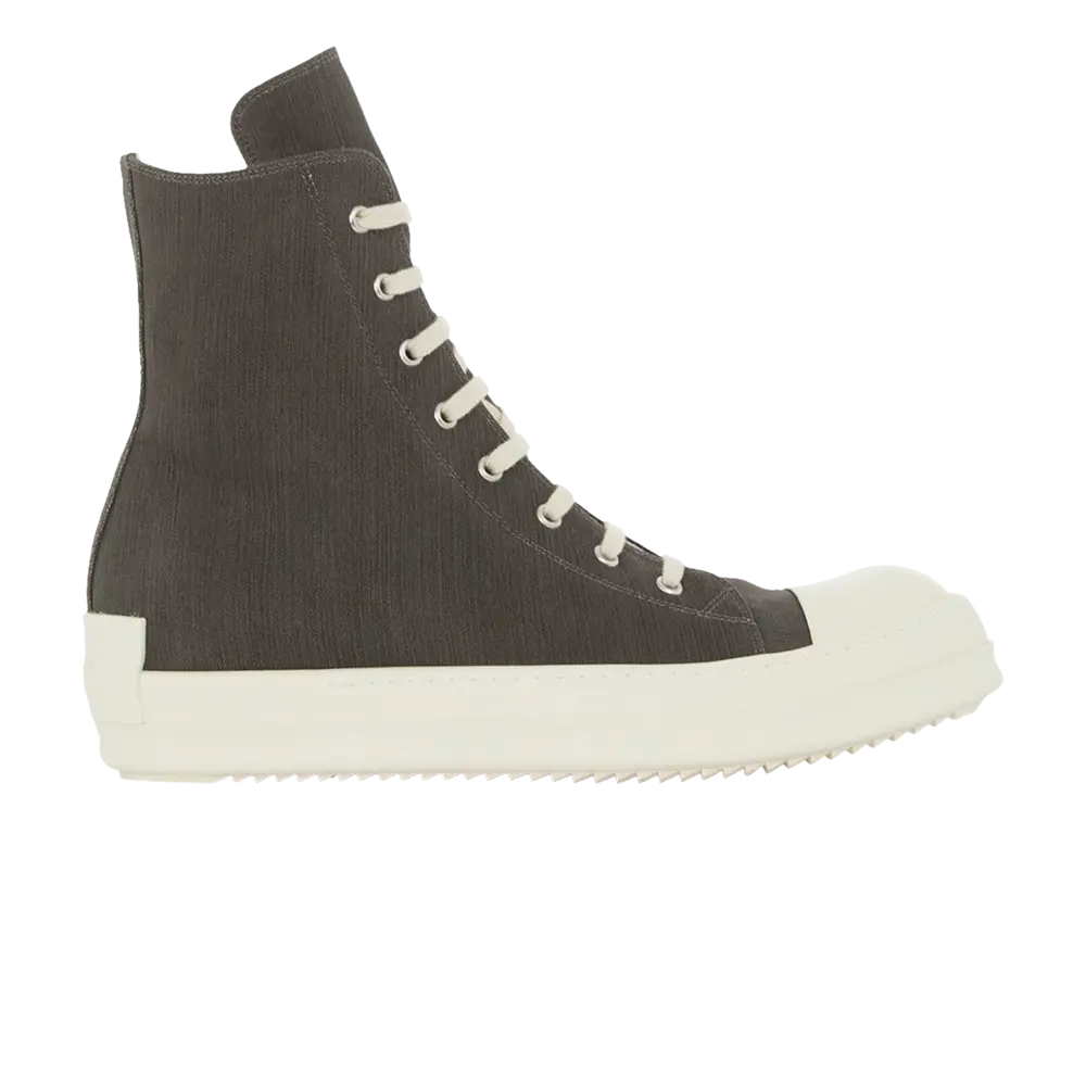 

Высокие кроссовки Rick Owens DRKSHDW Fogachine Coated Denim High, черный
