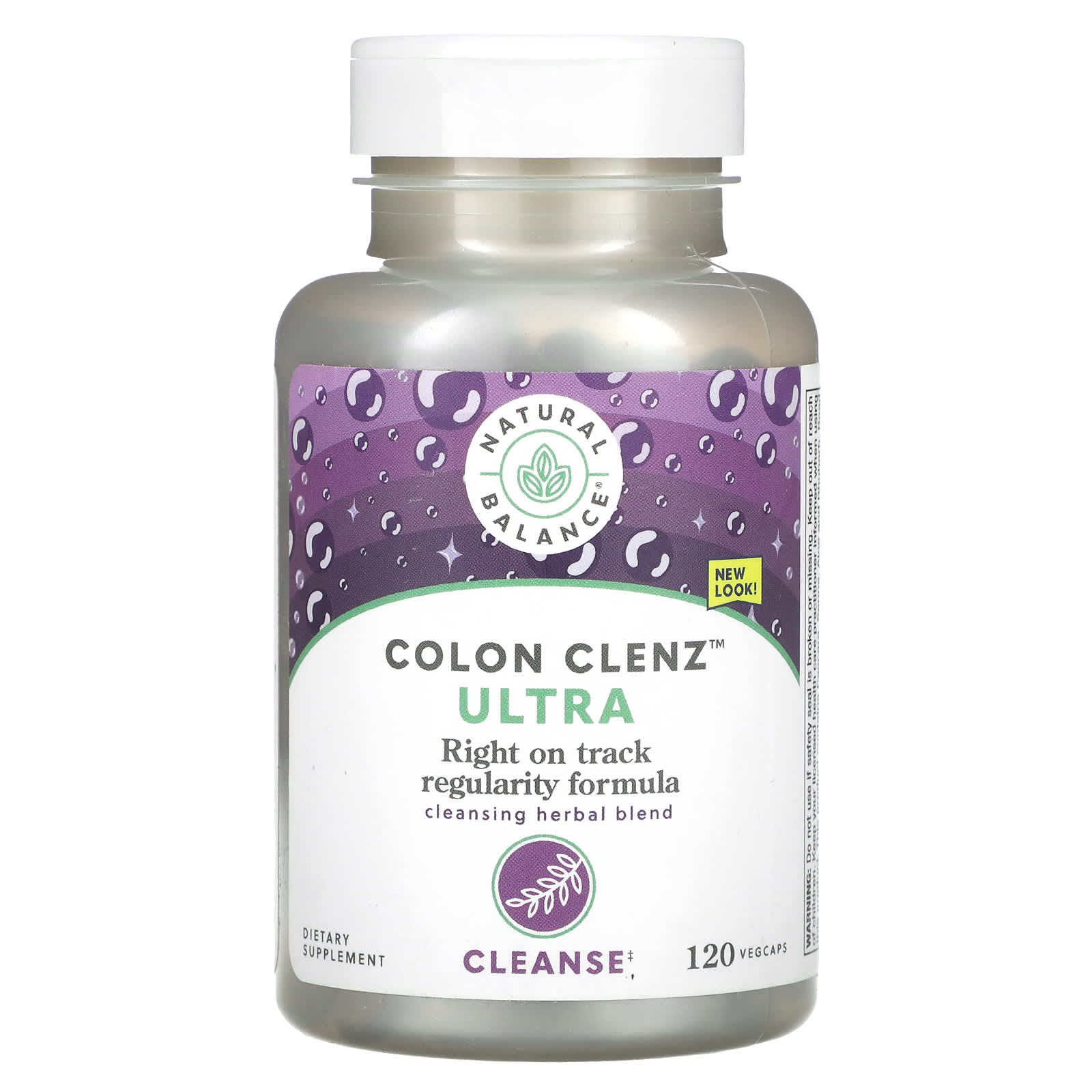 

Colon Clenz Ultra, очищающая травяная смесь, 120 растительных капсул, Natural Balance