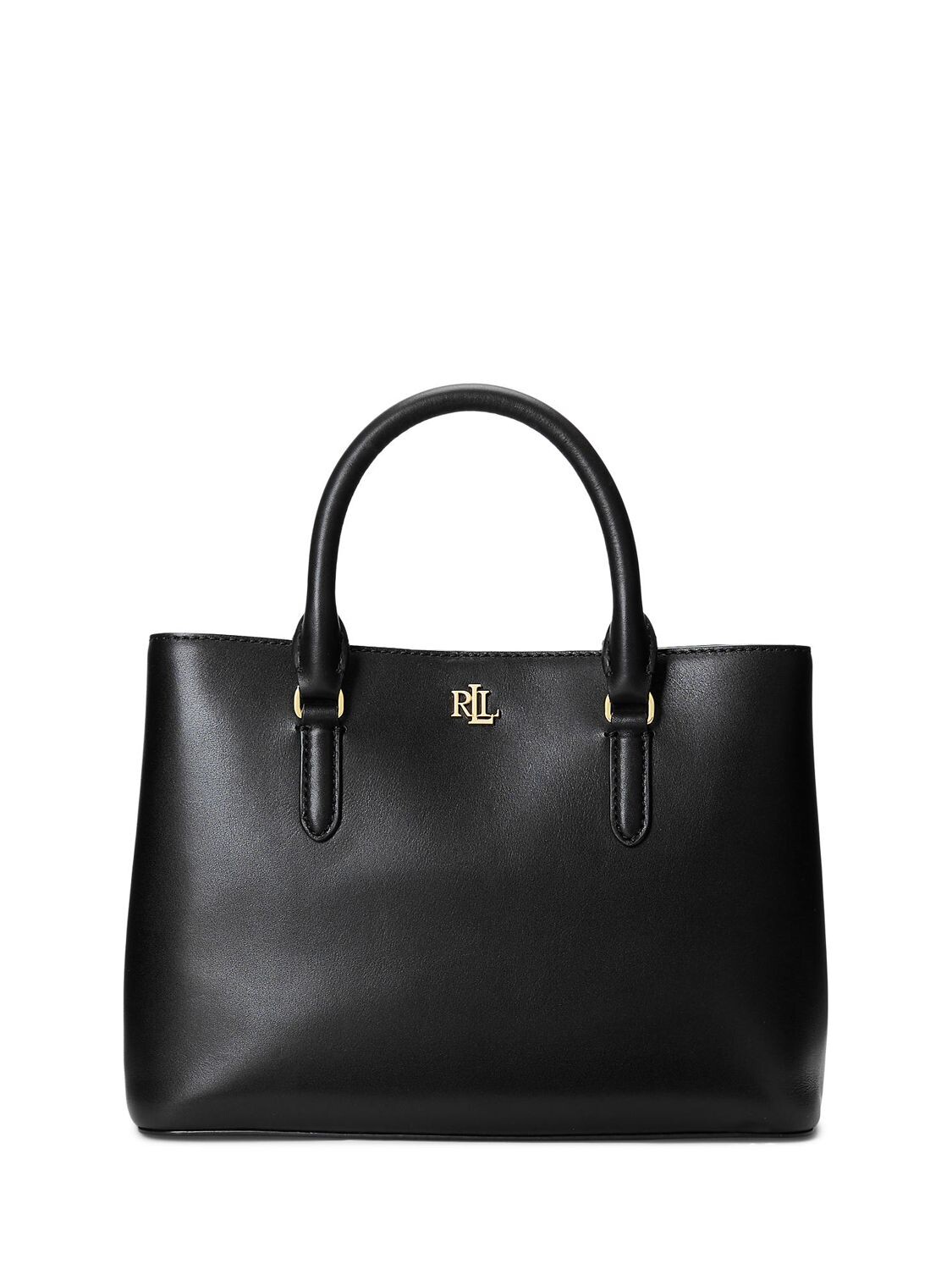 

Кожаная сумка-саквояж Lauren Ralph Lauren Marcy 26, черная