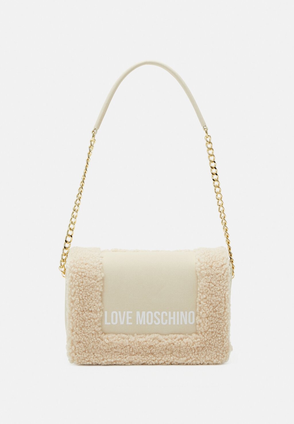 

Сумка Love Moschino МЕХОВАЯ СУМКА FUN, белый