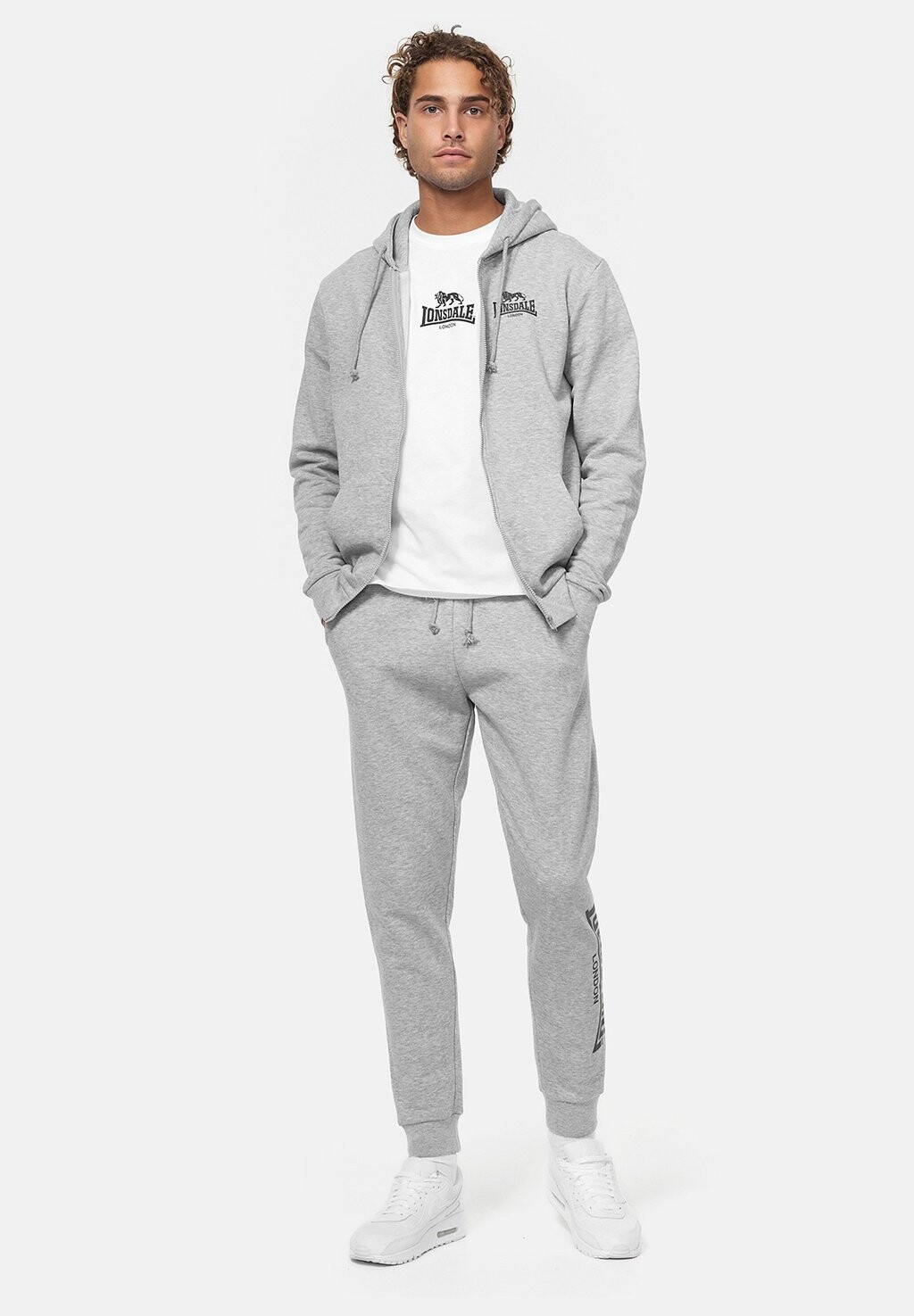 

Спортивный костюм Lonsdale, серый меланж