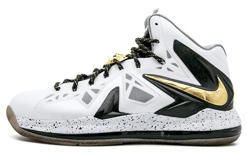 

LeBron X Elite+ Белое золото