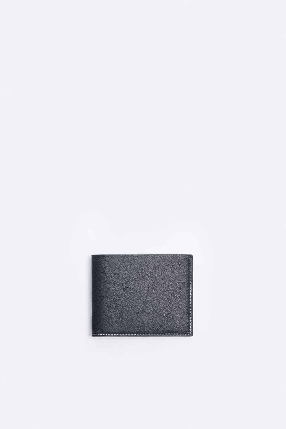 

Кошелек с отстрочкой ZARA, синий