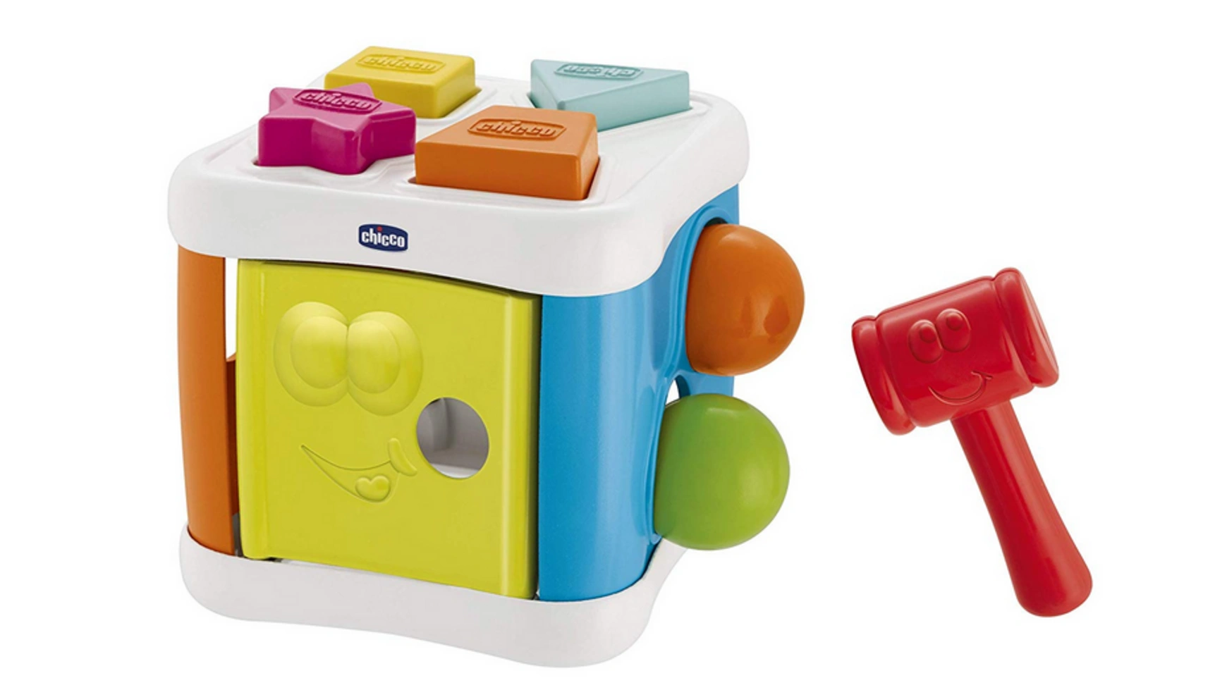 

Chicco Сортировка и удары в кости 2 в 1