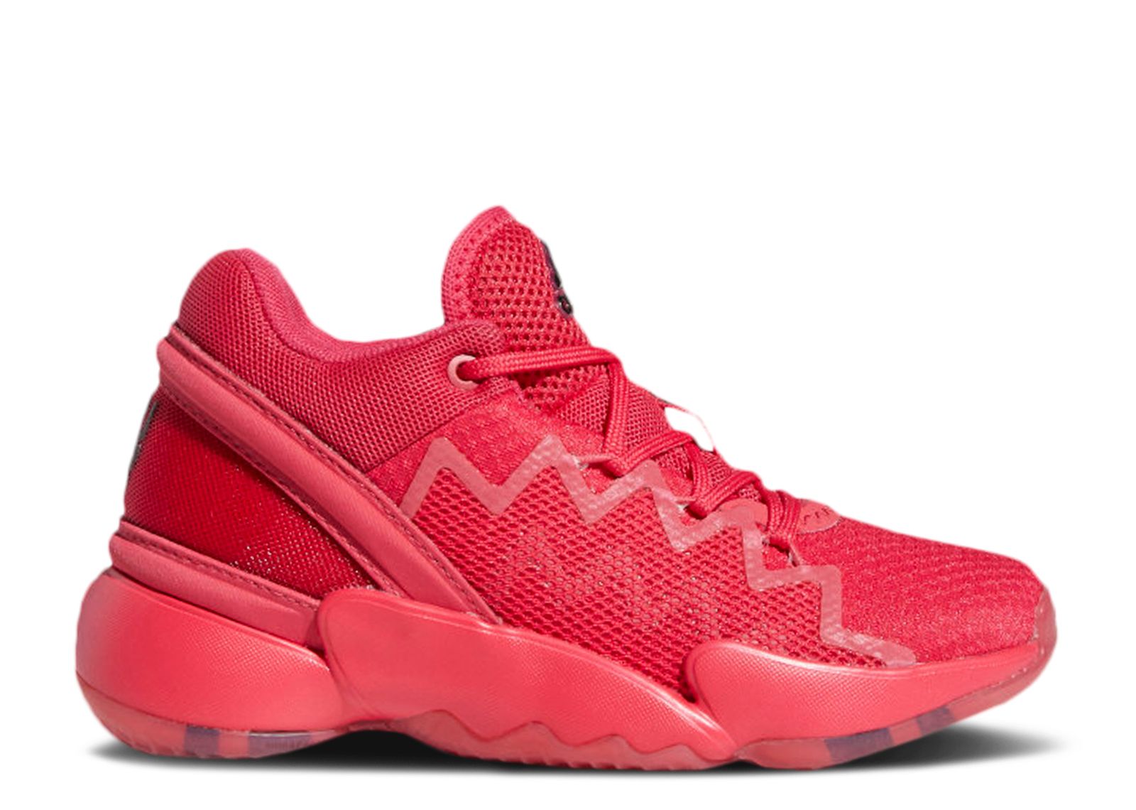 цена Кроссовки adidas Crayola X D.O.N. Issue #2 Little Kid 'Power Pink', красный