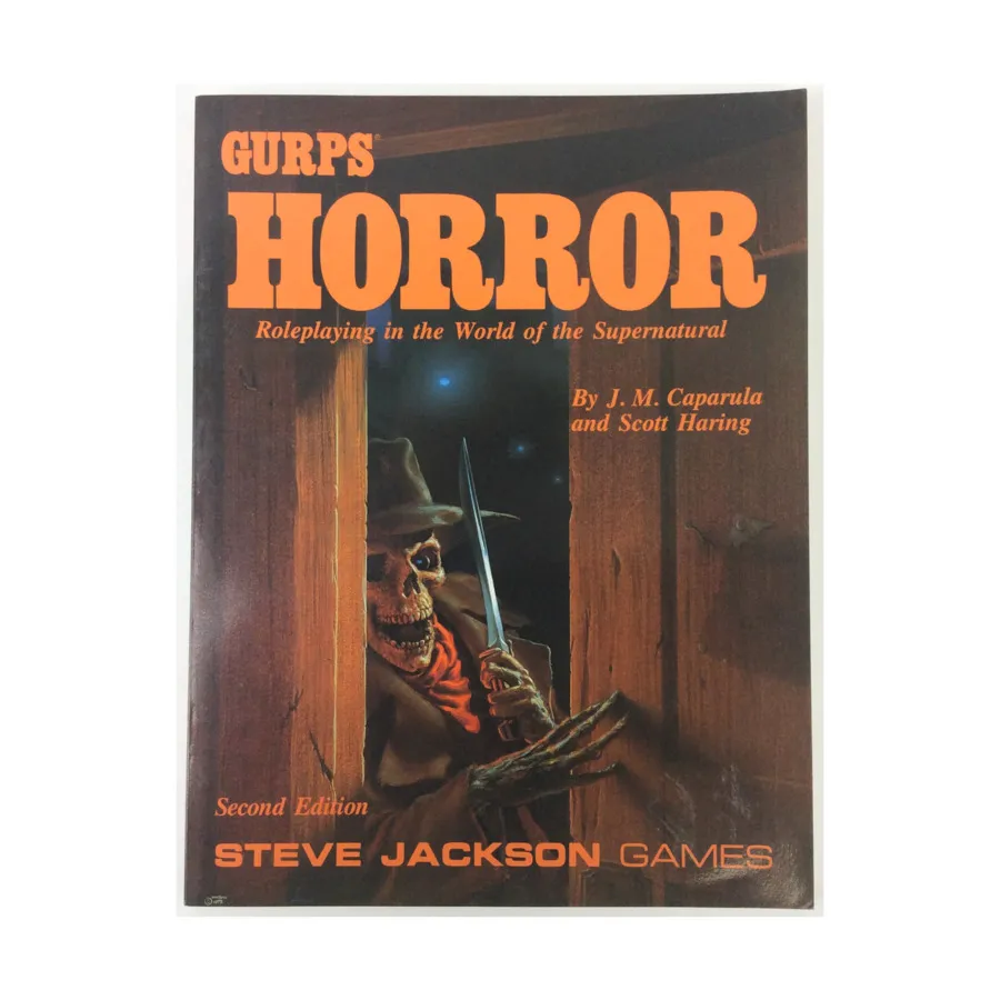 

Horror (2nd Edition), GURPS (1st-3rd Edition) - Genre Toolkits, мягкая обложка
