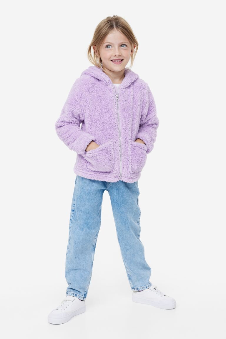 

Пушистая куртка с капюшоном H&M