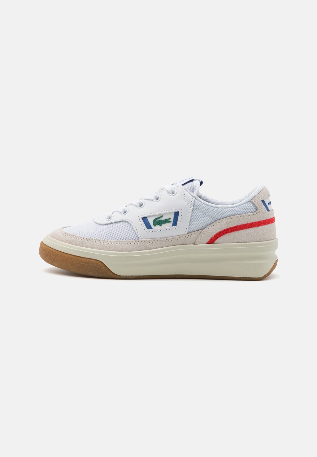 

Кроссовки Lacoste, используется розовая азалия.