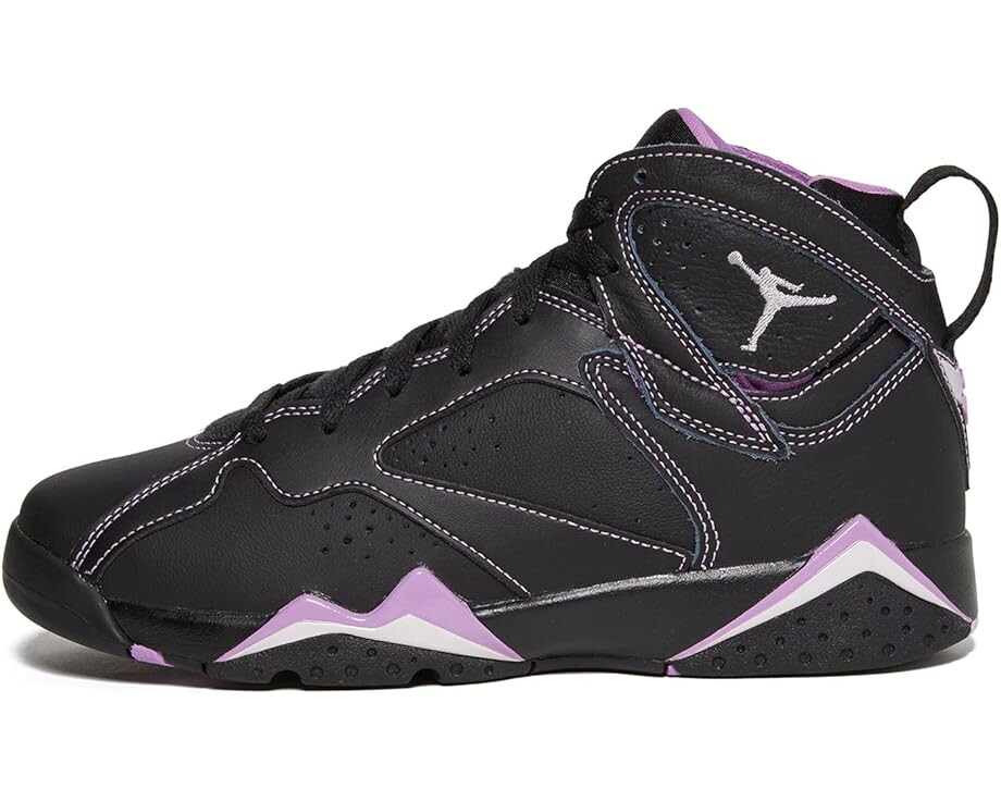 

Кроссовки Jordan Air 7 Retro, цвет Black/Barely Grape/Rush Fuchsia