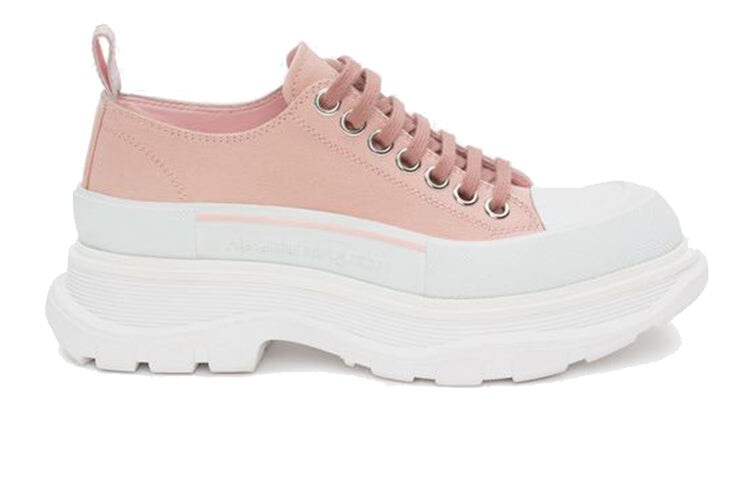 

Ботинки женские Alexander McQueen Tread Slick Lace Up Magnolia, розовый