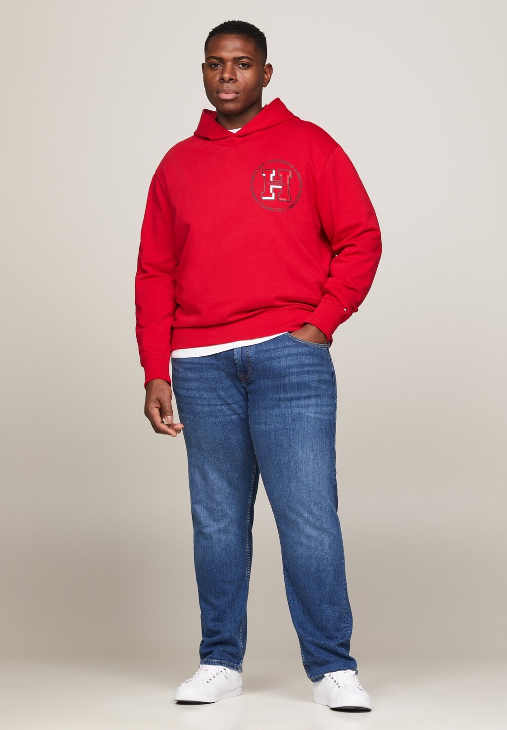 

Толстовка ROUNDEL HOODY Tommy Hilfiger, красный