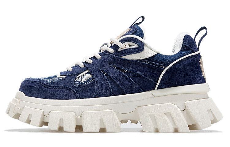 

Кроссовки palladium Lifestyle Shoes Women's Low-top Blue/white, синий/белый