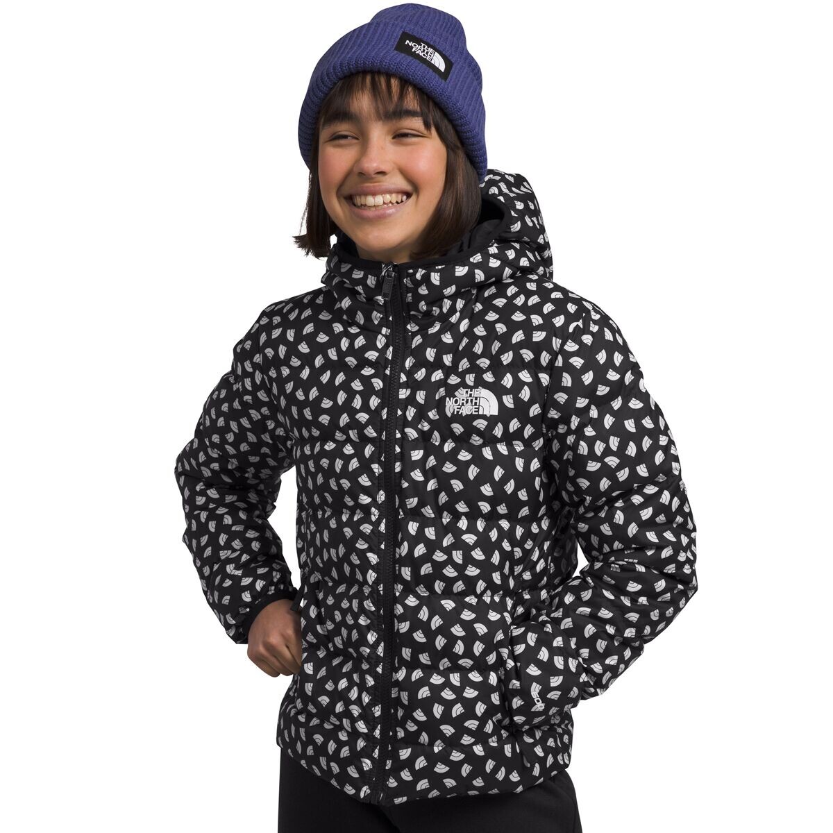 

Двусторонняя куртка с капюшоном north down – для девочек The North Face, черный